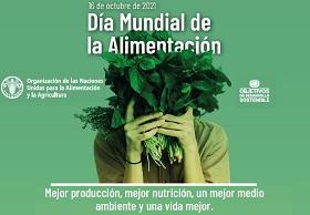 Banner del día mundial de la alimentación 2021