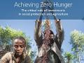 Portada del informe Achieving Zero Hunger