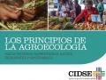 Detalle de la portada del documento de CIDSE sobre agroecología