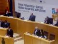 El presidente del Gobierno de España inaugura la CUmbre Parlamentaria 