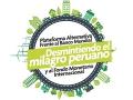 Logotipo de la movilización de sociedad civil "Desmintiendo el milagro peruano"