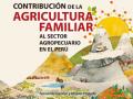 Portada del libro "Contribución de la agricultura familiar al sector agropecuario en Perú"