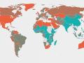 Mapa de prevalencia de la obesidad en el mundo