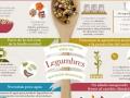 Imagen de la infografía publicada por FAO sobre las legumbres