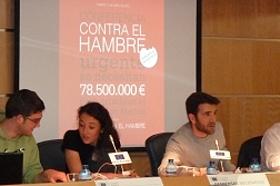 Conferencia contra el Hambre celebrada en la sede del Parlamento Europeo en Madrid