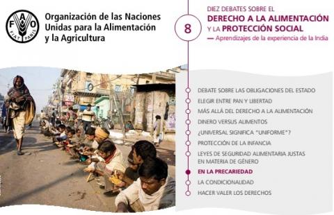 Imagen del debate 8 sobre derecho a la alimentación y protección social