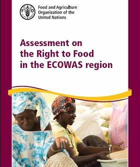 portada del informe sobre el derecho a la alimentación en Africa Occidental