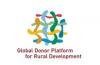 Logotipo de la plataforma global de donantes para el desarrollo rural